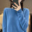 Solid Color Simple Pullover Cashmere Loose Sweater