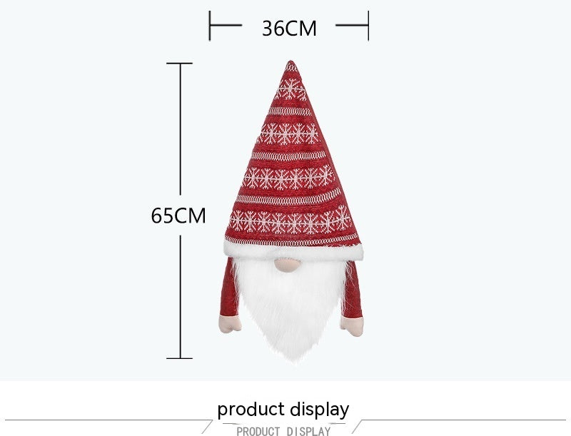 Christmas Tree Hat Forest Elderly Tree-top Star Home Decorations Arrangement Products