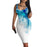 Women's Digital Printing Sleeveless Slim Vest Dress