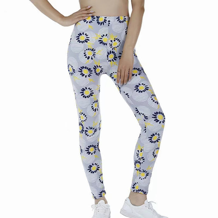 Fashion Printed Stretch Slimming Leggings Women