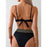 European And American Bikini Split Swimsuit