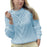 European And American Leisure Diamond Hollow Round Neck Long Sleeve Sweater