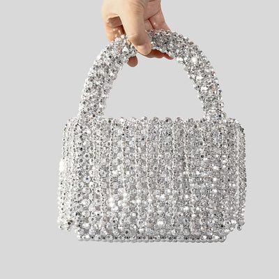 Acrylic Tassel Handbag For Women Diy Handmade