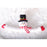 Christmas Snowman Curtain Buckle Decorative Products Velcro