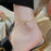 Small Golden Balls Anklet Female Titanium Steel