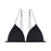 French Sexy Underwear Women's Front Buckle Triangle Cup Wireless Bra Thin