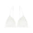 French Sexy Underwear Women's Front Buckle Triangle Cup Wireless Bra Thin