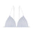 French Sexy Underwear Women's Front Buckle Triangle Cup Wireless Bra Thin