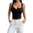 Spring And Summer Elegant Slim-fit Solid Color Camisole