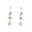 Light Luxury Diamond-embedded Long Tassel Linen Ear Studs