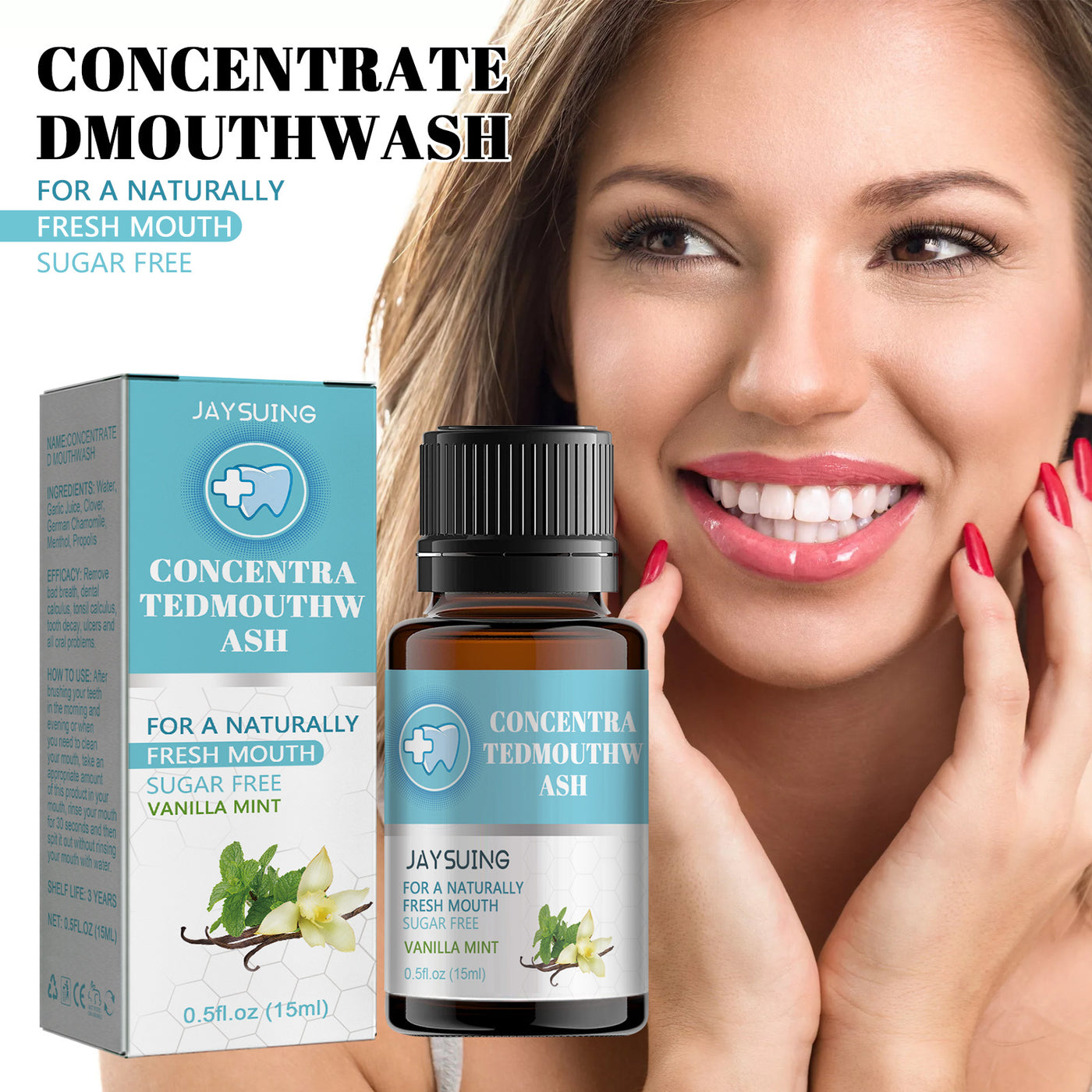 Mouthwash Oral Care Odor Removal Tooth Stain Removal