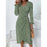 Women's Fashion Puff Sleeve Irregular Dress