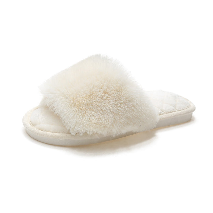 Women's Home Flat Warm Online Influencer Fashion Cotton Slippers