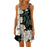 Women's Sunflower 3D Digital Printing Dress